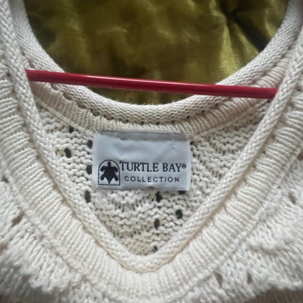 Vintage cream sweater - Picture 4 of 4
